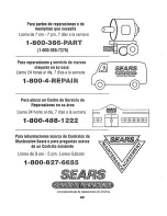 Предварительный просмотр 45 страницы Kenmore 911.30168690 Owner'S Manual