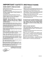 Предварительный просмотр 4 страницы Kenmore 911.30429 Use & Care Manual