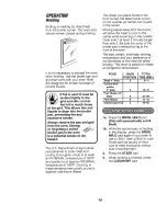 Preview for 15 page of Kenmore 911.33464 Use & Care Manual