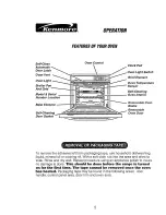 Preview for 5 page of Kenmore 911.41065 Owner'S Manual