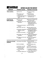 Preview for 21 page of Kenmore 911.41165 Owner'S Manual