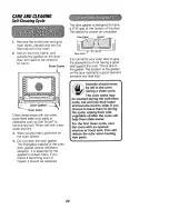 Предварительный просмотр 20 страницы Kenmore 911.41885 Series Use & Care Manual