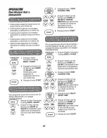 Предварительный просмотр 42 страницы Kenmore 911.41885 Series Use & Care Manual