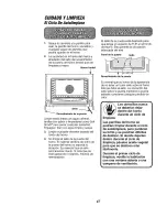 Предварительный просмотр 47 страницы Kenmore 911.41885 Series Use & Care Manual