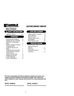 Предварительный просмотр 2 страницы Kenmore 911.42675 Use & Care Manual