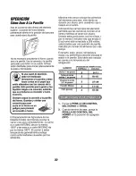 Preview for 30 page of Kenmore 911.45241 Use & Care Manual