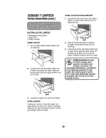 Предварительный просмотр 39 страницы Kenmore 911.46241 Series Use & Care Manual