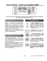 Предварительный просмотр 10 страницы Kenmore 911.46765 Owner'S Manual