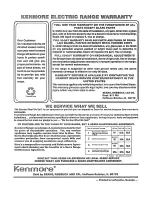 Предварительный просмотр 32 страницы Kenmore 911.46765 Owner'S Manual