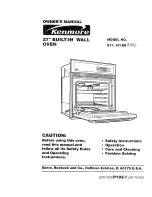 Preview for 1 page of Kenmore 911.47189 Owner'S Manual