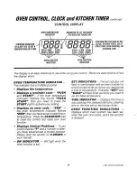 Preview for 7 page of Kenmore 911.47465 Owner'S Manual