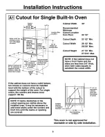 Preview for 5 page of Kenmore 911.47712 Installation Instructions Manual