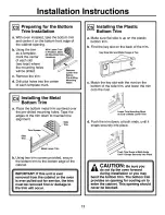 Preview for 11 page of Kenmore 911.47712 Installation Instructions Manual