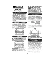 Preview for 19 page of Kenmore 911.49475790 Owner'S Manual