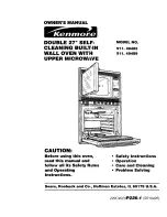 Kenmore 911.49485 Owner'S Manual preview