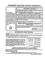 Preview for 26 page of Kenmore 911.63261 Owner'S Manual