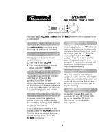 Preview for 9 page of Kenmore 911.63271 Owner'S Manual