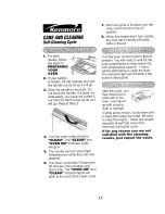 Preview for 17 page of Kenmore 911.63271 Owner'S Manual