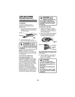 Предварительный просмотр 30 страницы Kenmore 911.9209 Series Use And Care Manual