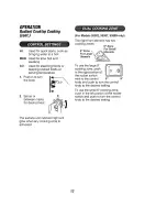 Предварительный просмотр 12 страницы Kenmore 911.94752 Use & Care Manual