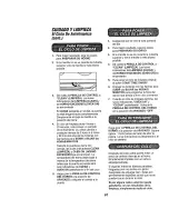 Предварительный просмотр 61 страницы Kenmore 911.94752 Use & Care Manual