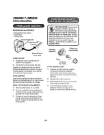 Предварительный просмотр 66 страницы Kenmore 911.94752 Use & Care Manual