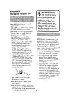 Preview for 8 page of Kenmore 911.95482 Use & Care Manual