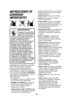 Предварительный просмотр 42 страницы Kenmore 911.95482 Use & Care Manual