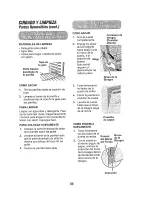 Предварительный просмотр 66 страницы Kenmore 911.95482 Use & Care Manual