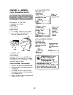 Предварительный просмотр 68 страницы Kenmore 911.95482 Use & Care Manual