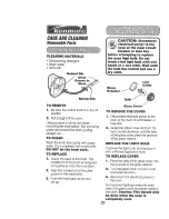 Предварительный просмотр 23 страницы Kenmore 911.95575 Owner'S Manual