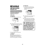 Предварительный просмотр 25 страницы Kenmore 911.95575 Owner'S Manual