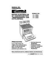 Preview for 39 page of Kenmore 911.95975 Owner'S Manual