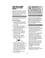 Предварительный просмотр 31 страницы Kenmore 911.95982 Use & Care Manual