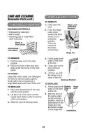 Предварительный просмотр 34 страницы Kenmore 911.95982 Use & Care Manual