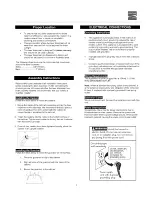 Preview for 5 page of Kenmore 91589 Use & Care Manual