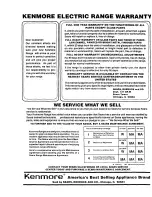 Preview for 16 page of Kenmore 93331 Use And Care Manual