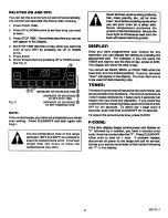 Предварительный просмотр 9 страницы Kenmore 93521 Use Use, Care, Safety Manual