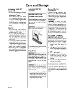 Предварительный просмотр 14 страницы Kenmore 93901 Series Use And Care Manual