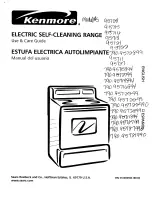 Kenmore 95715 Use & Care Manual preview