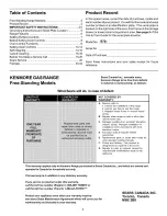 Предварительный просмотр 2 страницы Kenmore 970-334420 Use And Care Manual