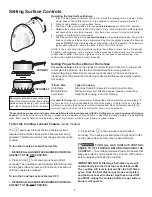 Preview for 8 page of Kenmore 970-3356 Series Use & Care Manual