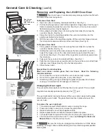 Предварительный просмотр 19 страницы Kenmore 970-3356 Series Use & Care Manual