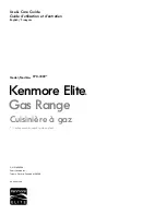 Kenmore 970-3392 Use & Care Manual preview