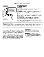 Preview for 5 page of Kenmore 970-3393x User And Care Manual