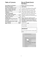 Preview for 2 page of Kenmore 970-4204 Series User Manual