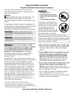 Preview for 3 page of Kenmore 970- 6601 Use & Care Manual