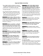 Preview for 4 page of Kenmore 970- 6601 Use & Care Manual