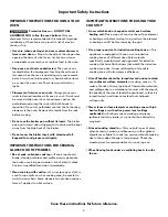 Preview for 5 page of Kenmore 970- 6601 Use & Care Manual