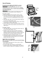 Preview for 42 page of Kenmore 970- 6601 Use & Care Manual